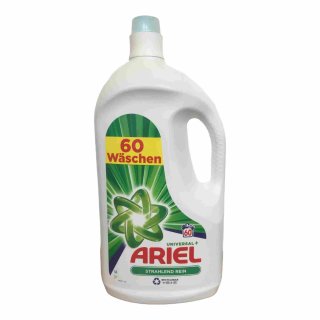 Ariel Universal Flüssigwaschmittel Strahlend rein (3,3l Flasche 60WL)