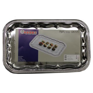 Hendi Platte Eckig Edelstahl 53 x 33 cm (1 Stck)