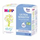 Hipp Babysanft Ultra Sensitiv Feuchttücher ohne Parfum 3er Pack (3x208 St) + usy Block
