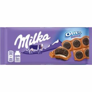 Milka Oreo Sandwich Schokolade (92g Tafel)