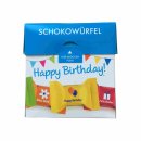 Ritter Sport Schokowürfel Happy Birthday (176g Packung)
