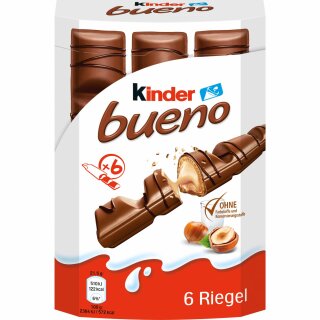 Kinder Bueno 6Stk (129g Packung)