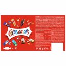 Celebrations BOX  Schokoladen-Riegel Mischung (1x1.435KG)
