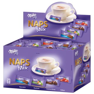 Milka Naps Mix Theken- display  (1x1,702KG)