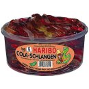 Haribo Cola Schlangen (1,05kg Runddose, 150Stk)