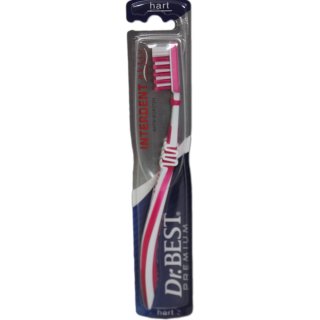 Dr.Best Interdent aktiv Zahnbürste mit flexiblem Schwingkopf hart (1 Stck.)