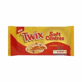 Twix Cookies Keks mit weichem Kern (144g Packung)