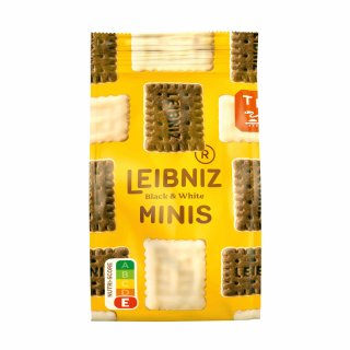Bahlsen Leibniz Minis Black n White (1x125g Packung)