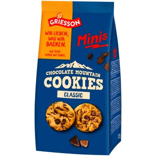 Griesson Minis Chocolate Mountain Cookies (125g Beutel)