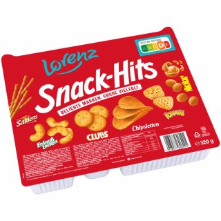 Lorenz Snack-Hits Knabbermix (320g Party Packung)