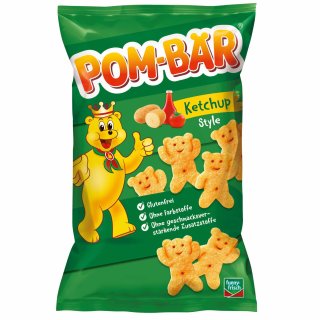 Funny Frisch Pom-Bär Ketchup Kartoffel-Snack Glutenfrei (75g Packung)