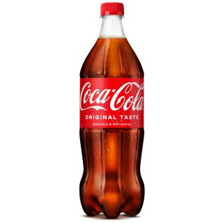 Cola-Cola Original Getränk 1er Pack (1x1 Liter PET Flasche) inkl. Einweg-Pfand