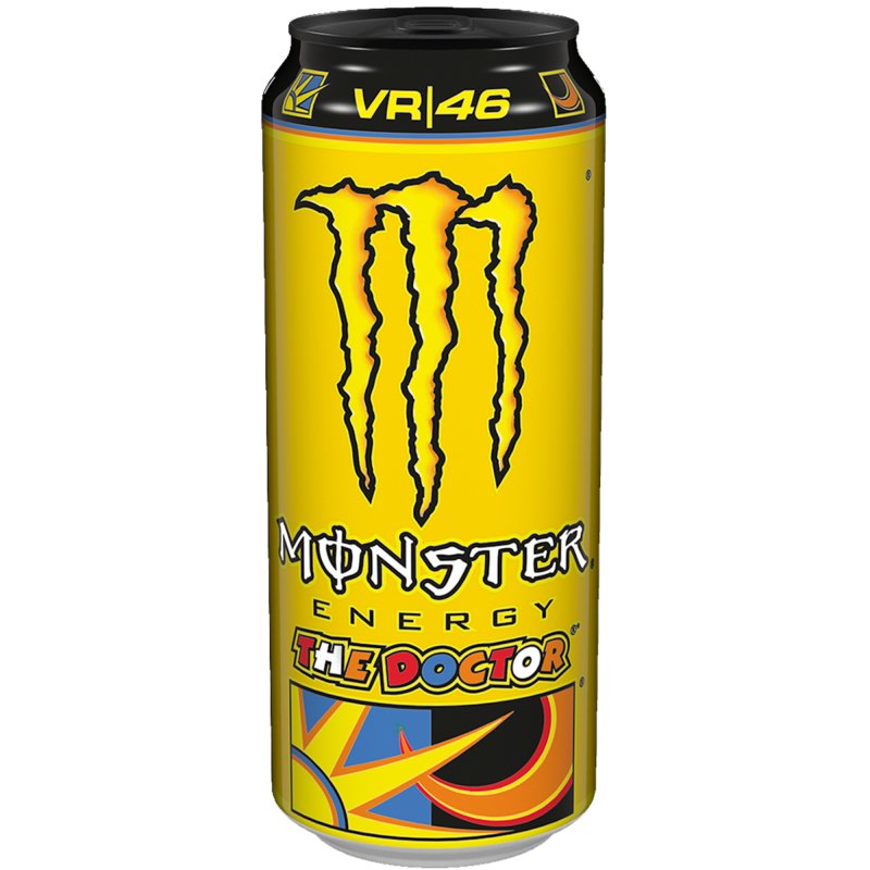 Monster Energy Drink The Doctor Rossi Edition DPG 1er Pack (1x0,5 Lit