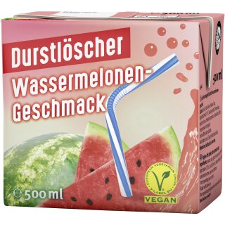 Durstlöscher Wassermelone Geschmack (500ml) MHD 15.03.2025 Sonderpreis