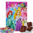Disney Prinzessinen Adventskalender mit Milch-Schokolade Farbe: rosa (75g)