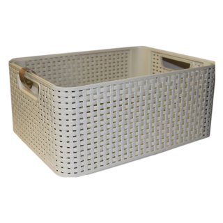 CURVER 205845 Aufbewahrungskorb Cremefarben (1 Stck.)