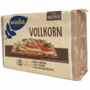 Wasa Vollkorn Knäckebrot kernig knusprig 100% Vollkorn reich an Ballaststoffen (1x260g Packung)