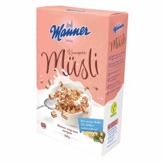 Manner Knusper Müsli (500g Packung)