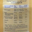 Krüger Family White Cappuccino 3er Pack (3x 500 g Beutel) + usy Block