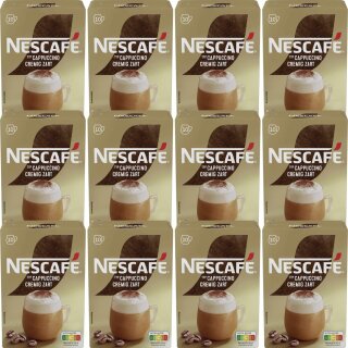 Nescafe Gold Typ Cappuccino Cremig Zart Getränkepulver 12x140g (120x14g Sticks)
