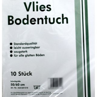10er Pack Flinka Vlies-Bodentücher 50 X 60 Cm – Saugstark & Fusselfrei