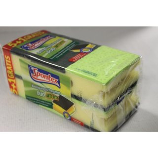 Spontex Reinigungsschwamm Anti-Fett (6 Stck.)