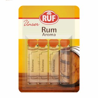 Ruf Aroma Rum 4er (1x8g Packung)