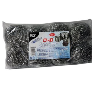 Papstar Spiraltopfreiniger Ø7,5cm (8 Stck.)