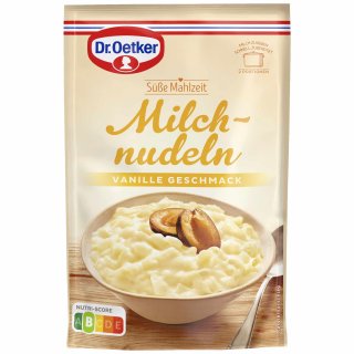 Dr. Oetker Milchnudeln Vanille-Geschmack (116g Beutel)