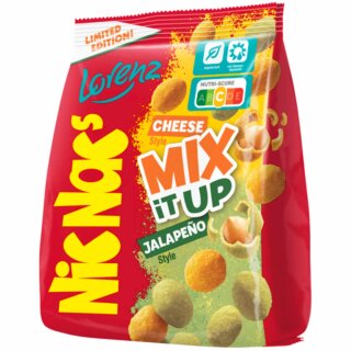 NicNacs Mix Cheese Jalapeno (110g Packung)