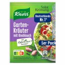 Knorr Salat Krönung Knoblauch 5er (5x10g Packung)