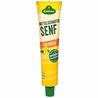 Kühne Senf mittelscharf (1x100ml Tube)