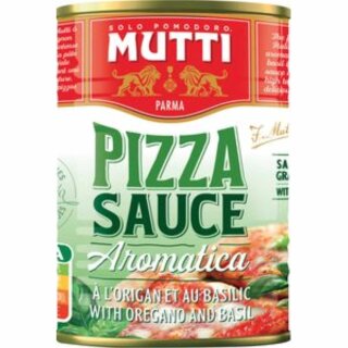 Mutti Pizzasauce gewürzt (400g Dose)
