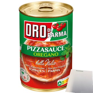 Oro Di Parma Pizzasauce Oregano (1x400G) + usy Block