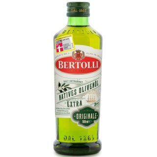 Bertolli Extra Vergine Natives Olivenöl (1x500ml Flasche)