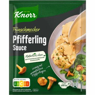 Knorr Feinschmecker Pfifferling Sauce (40g Beutel)