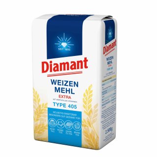 Diamant Weizenmehl Extra Type 405 (1x2,5KG)