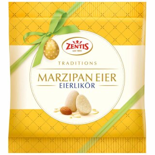 Zentis Marzipan-Eier Eierlikör (125g Beutel)