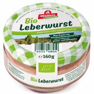 Müllers Leberwurst (160g Glas)
