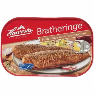 Hawesta Bratheringe nach Hausfrauenart in feingewürzter Marinade (1x225g)