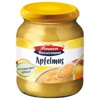 Sonnen Bassermann Apfelmus (360ml Glas)