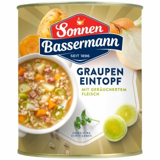 Sonnen Bassermann Graupentopf 3er Pack (3x800g Dose)