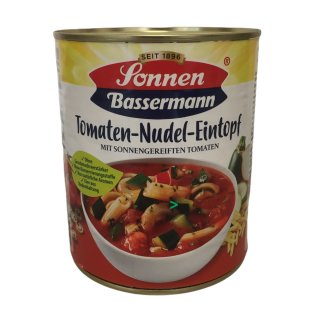 Sonnen Bassermann Tomaten- Nudeltopf (1x800G)