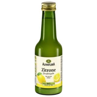 Alnatura Bio Zitronensaft (1x0,2l Flasche)