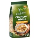 biozentrale Crunchy Müsli Ahorn Mandel (375g Packung)