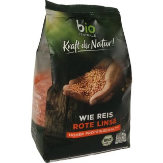 BioZentrale Bio Wie Reis Rote Linse (280g Beutel)