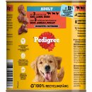 Pedigree Adult 3 Sorten Fleisch (800g Packung)