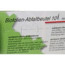 QUICKPAK 074935 Müllbeutel Biofolie 10L 46x52cm (5St)