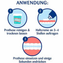 Kukident Haftcreme Med+Kamille Starker Halt 4er Pack (4x40g Tube)