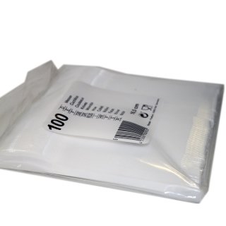 GUDE 233081 Messer Plastik weiß 16,5cm (100 Stück)